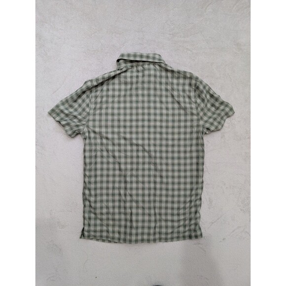 Eastern Mountain Sports Shirt Mens Small Plaid Short Sleeve Button Down EMS - Picture 2 of 4